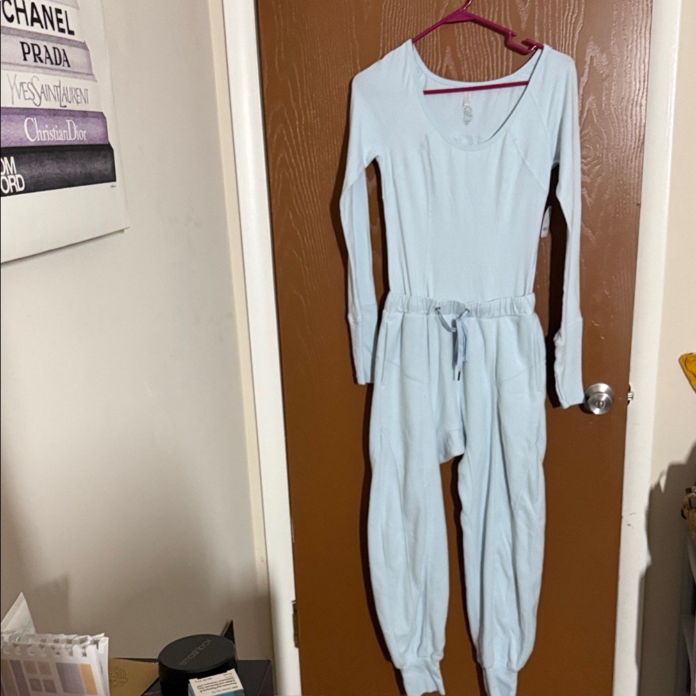 FP Movement by Free People Sky Blue Jumpsuit